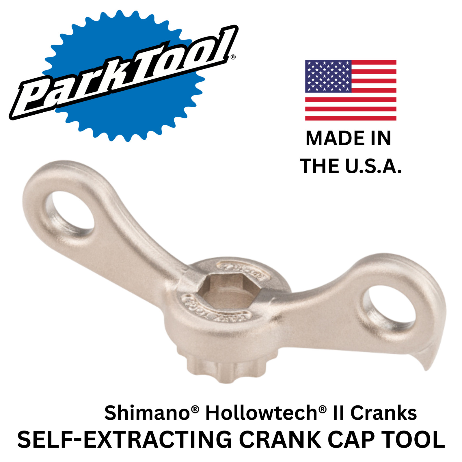Park Tool BBT-10.2 Self-Extracting Crank Cap Tool SRAM and RaceFace Cranks