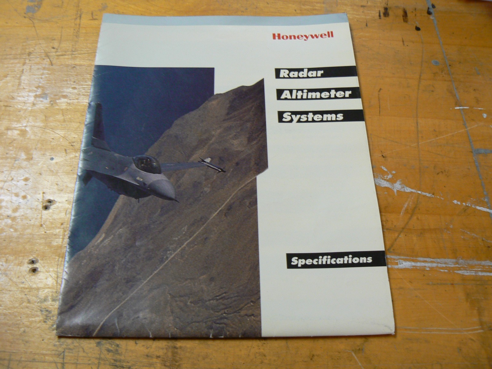 Vintage Honeywell Radar Altimeter Systems Specifications Poster 34x22