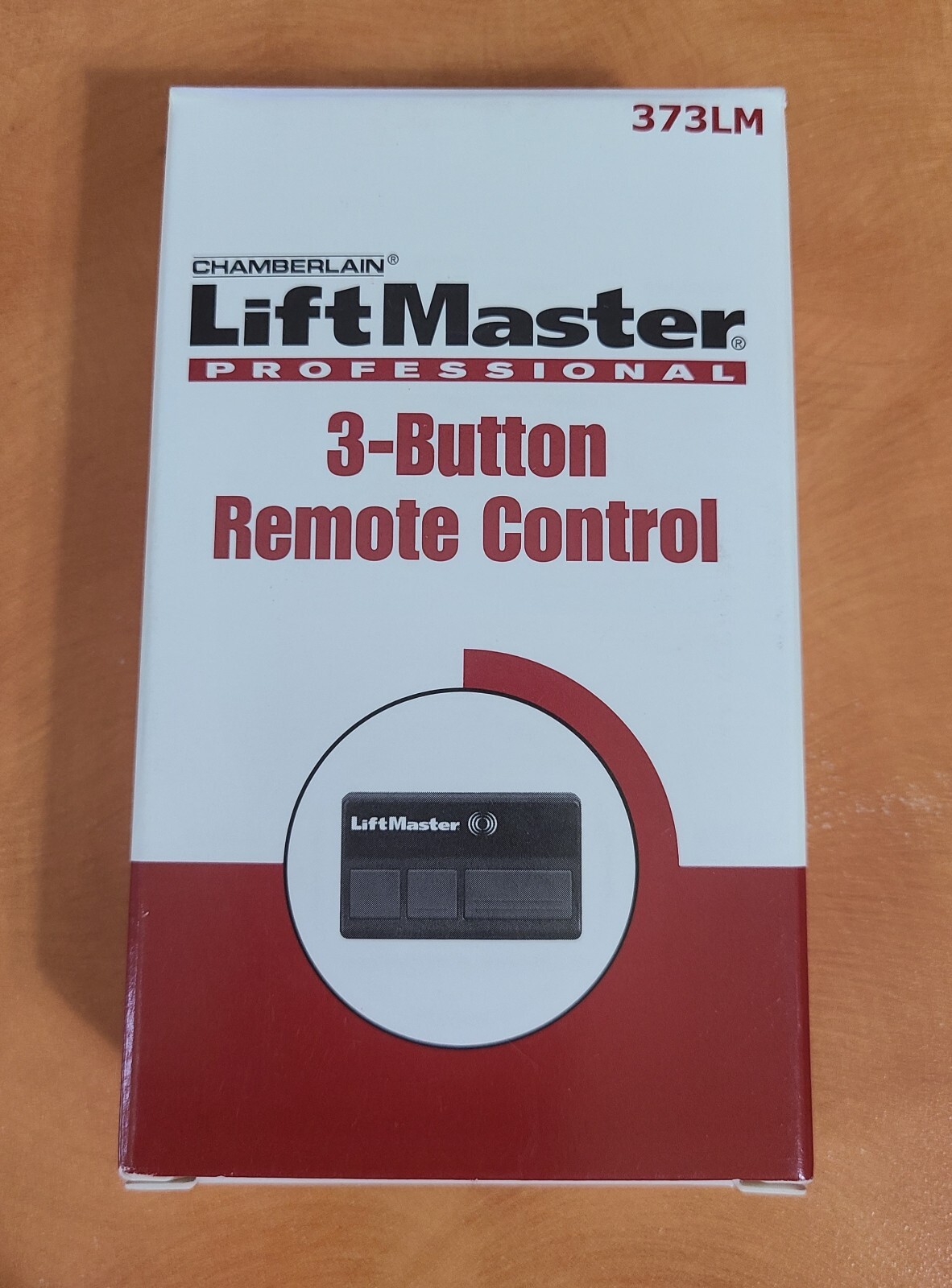 LiftMaster 373LM 3 Button Garage Door Opener Remote Control For Purple Button