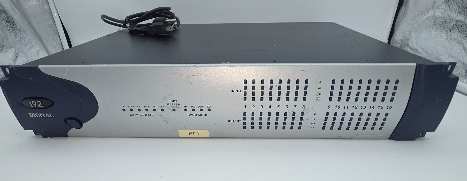 Digidesign 192 I/O Digital Recording Interface Audio