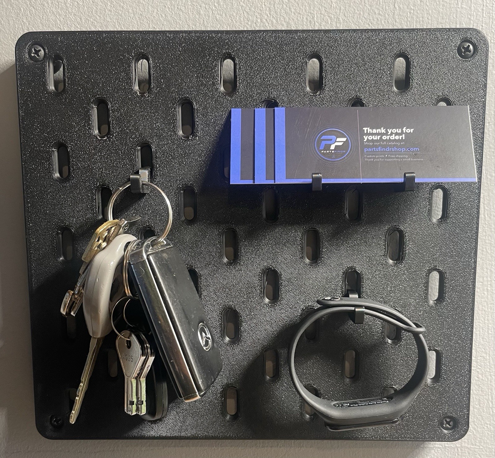 3D Printed IKEA SKADIS Mini Hook Single-Hole Pegboard
