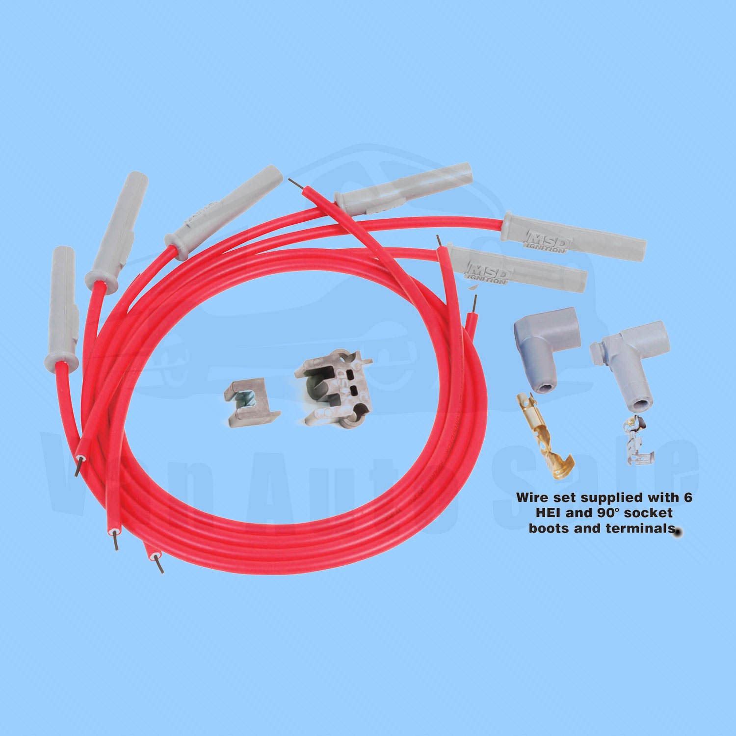 Spark Plug Wire Set MSD fits Mercury Sable 86-1995