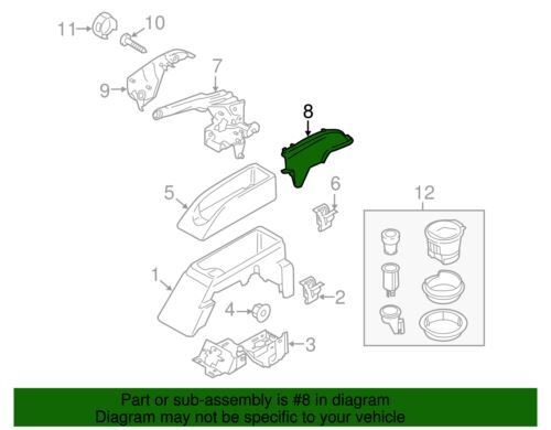 Genuine Ford Handle Cover BK2Z-6104567-BE