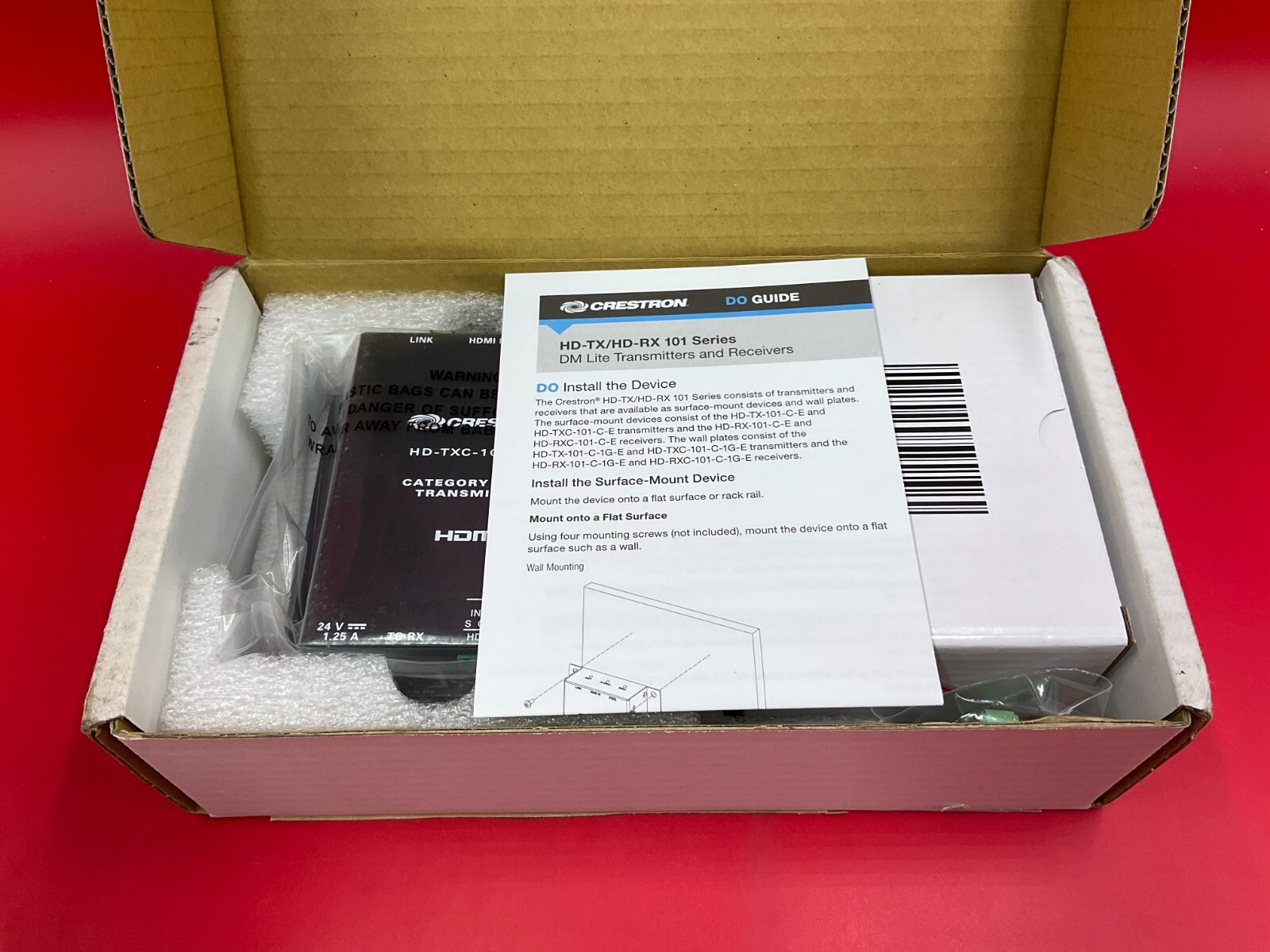 Crestron DM Lite HDMI Transmitter HD-TXC-101-C-E ✅ ❤️ ✅ ❤️ NEW! SEALED!
