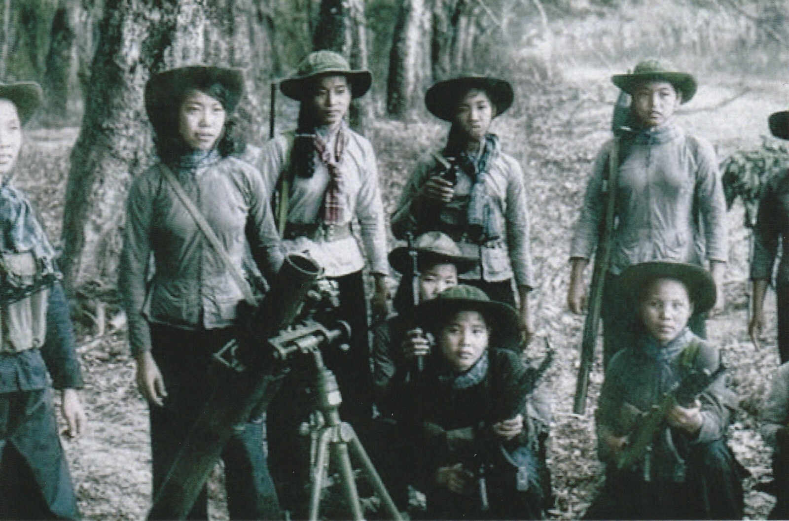 Vietnam  War  Photos --  North Vietnam Female Soldiers VC..