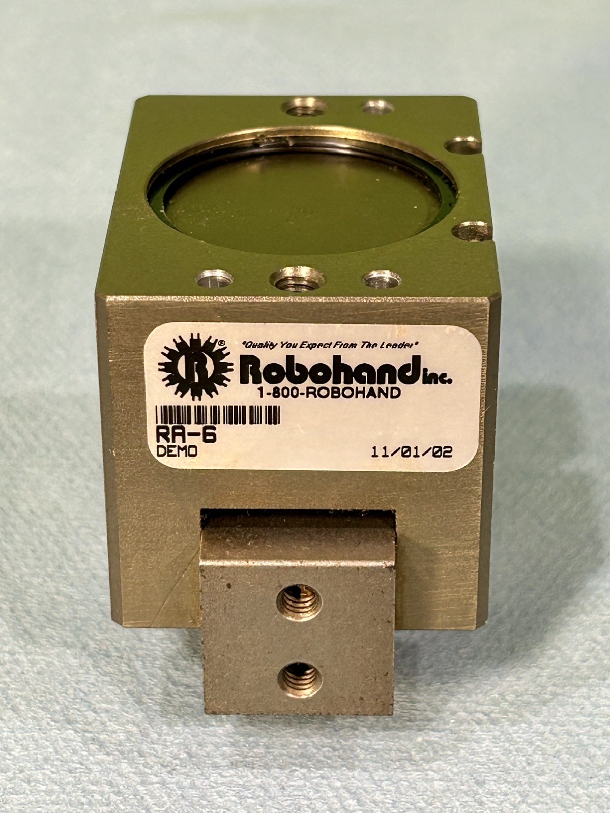 DESTACO RA-6 RA6 Robohand Angular Gripper. Salesman Demo