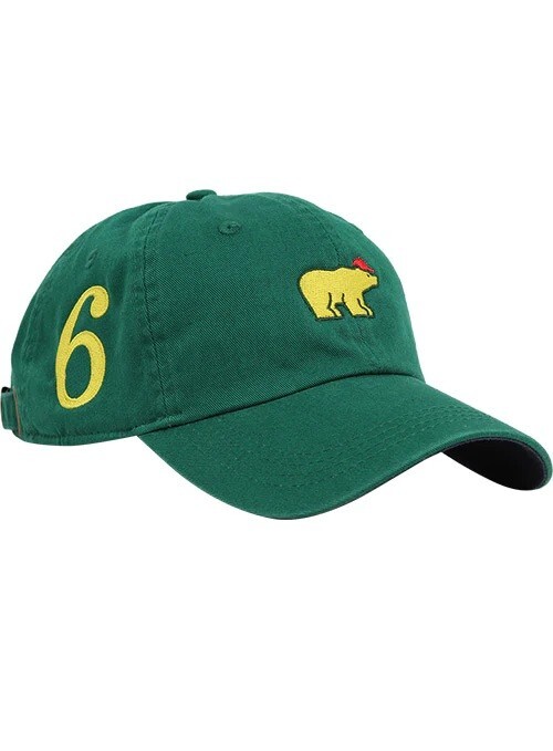 Jack Nicklaus Lightweight Georgia Green Ahead Cap #6 Free Masters Ball Marker