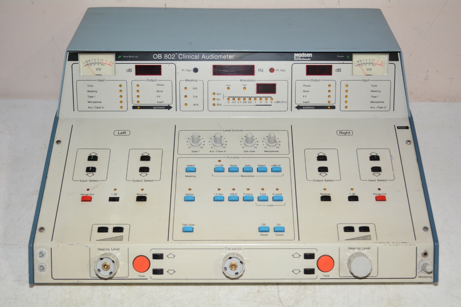 ^ Madsen Electronics OB 802 Clinical Audiometer #D214
