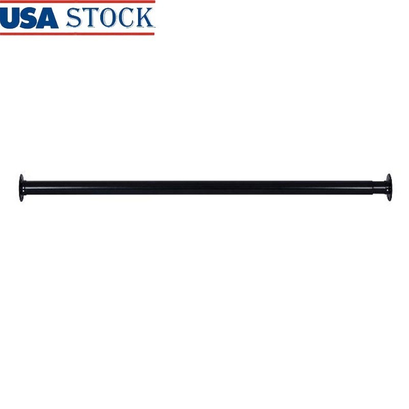 Adjustable Steel Closet Rod Multipurpose Hanging Organizer Space Saver Home Use