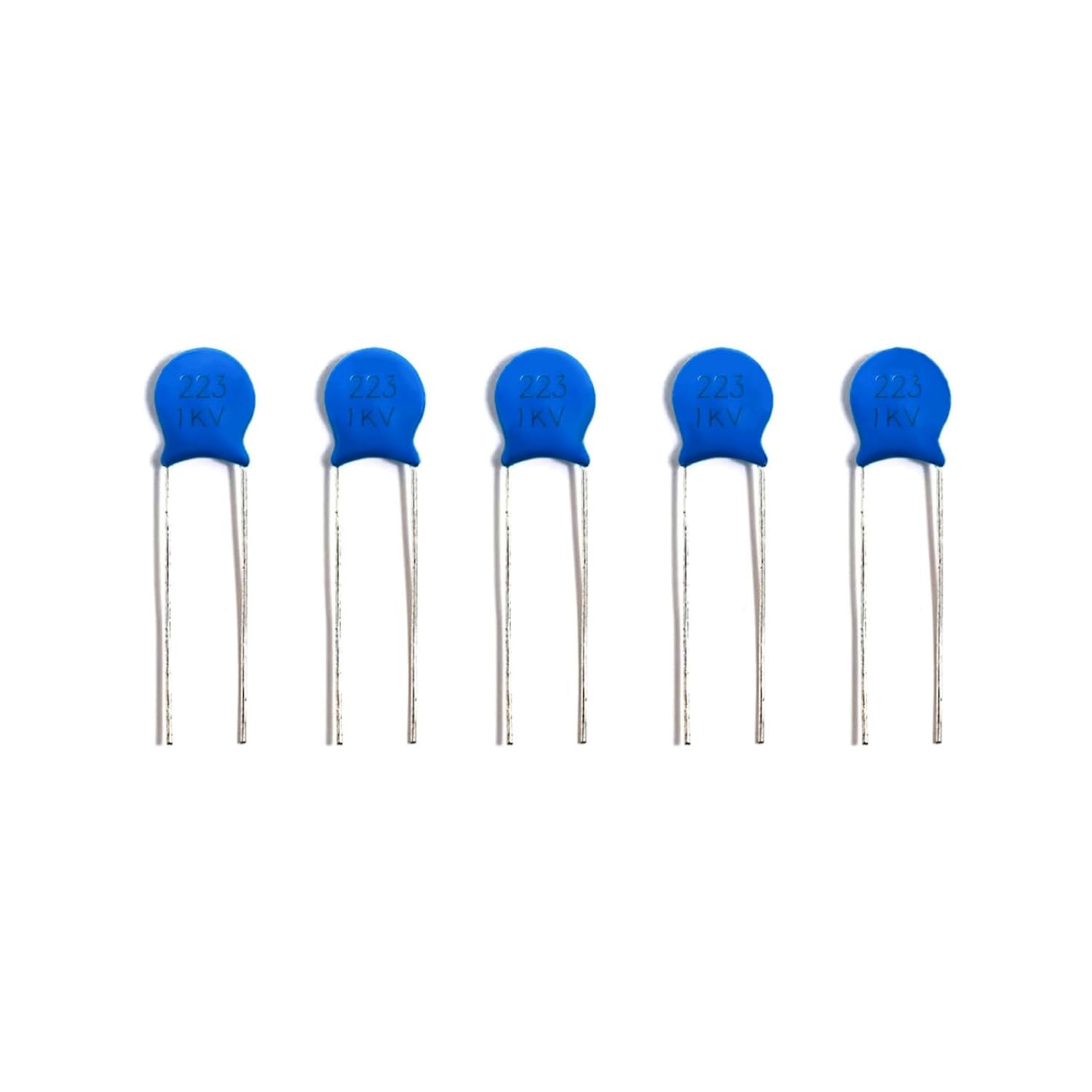 35 Values 600 Pieces High Voltage Ceramic Disc Capacitor Assortment Kit (Capacit