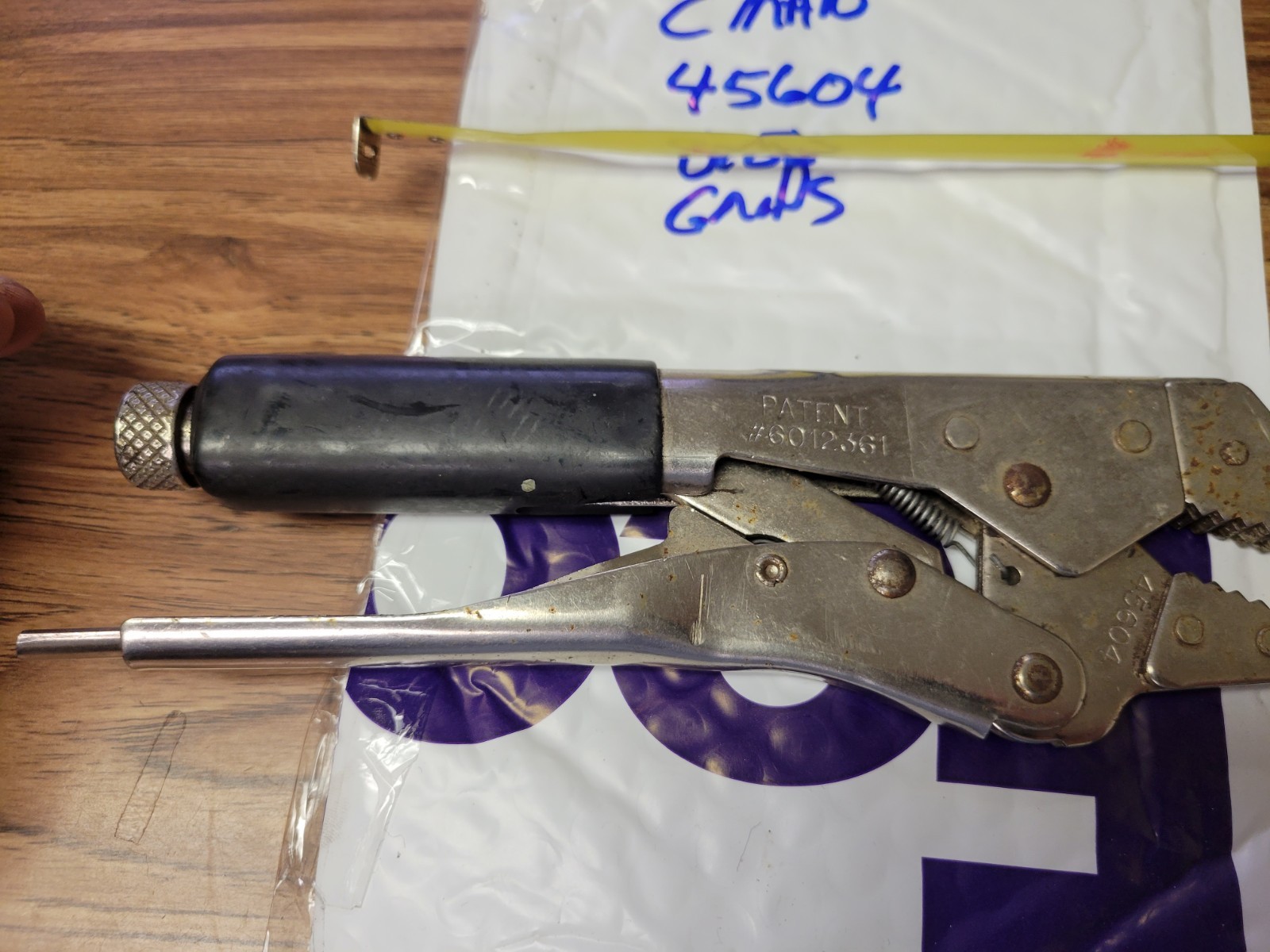 Craftsman 45604 8" Vise Grip Locking Pliers — Nice Shape