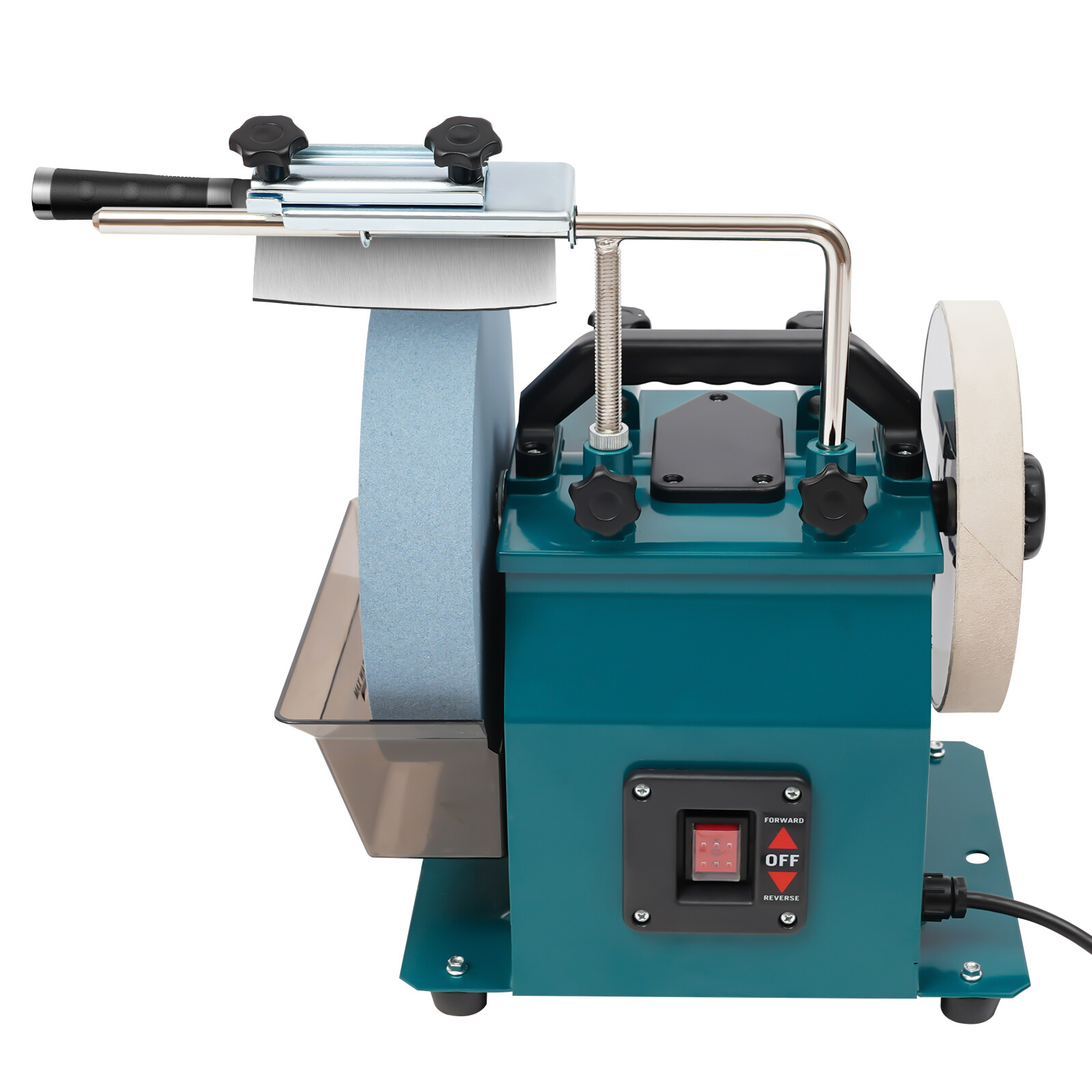 Knife Sharpening Machine 10-Inch Two-Direction Water Cooled Wet & Dry Sharpener