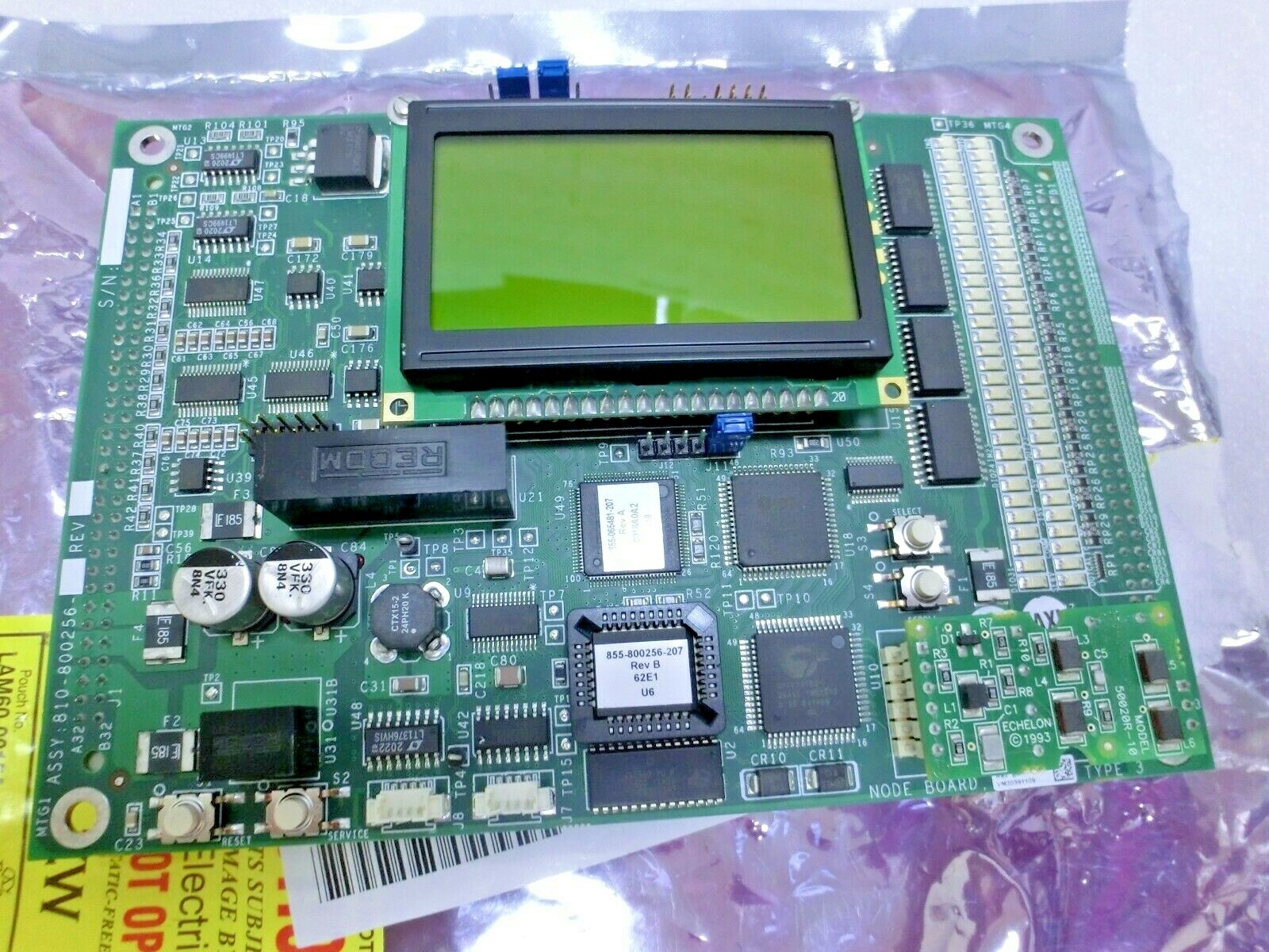 LAM Research 810-800256-207 Rev E NODE Board Type 3,Used,US_7451