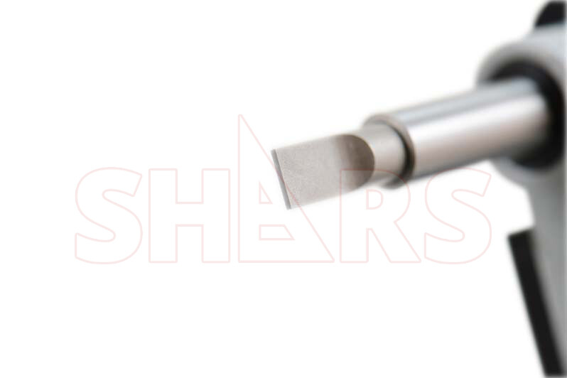 Shars 3-4" Electronic Digital Blade Micrometer Carbide-Tipped New #]