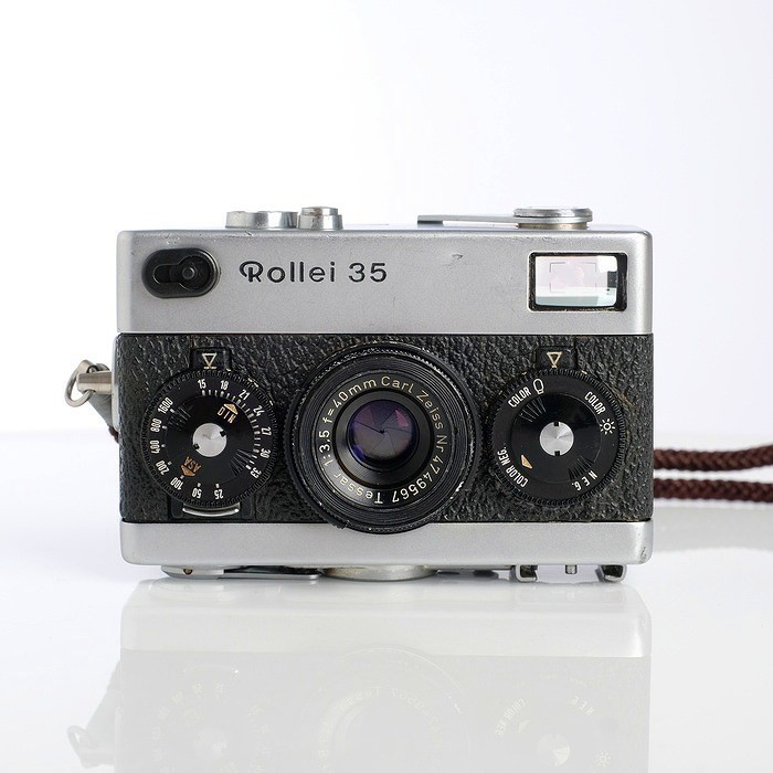 Rollei 35 Tessar 40mm f/3.5 35mm Film Camera Made in Germany from Japan E0423