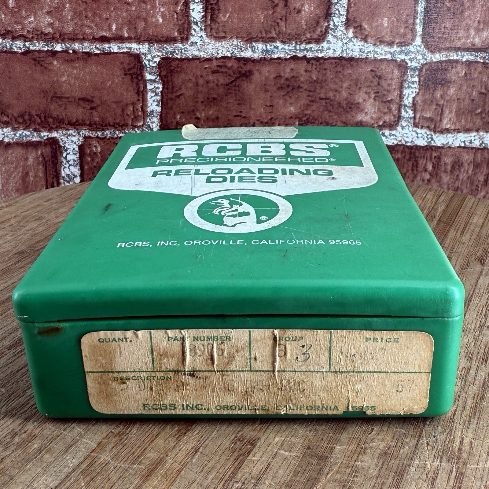 RCBS PRECISION 45 ACP SW 18906 RELOADING DIE SET GROUP B 18905