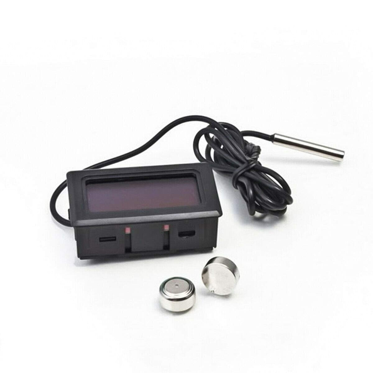 5 PCS Digital LCD Thermometer with Probe for Fridge and Water Temperature