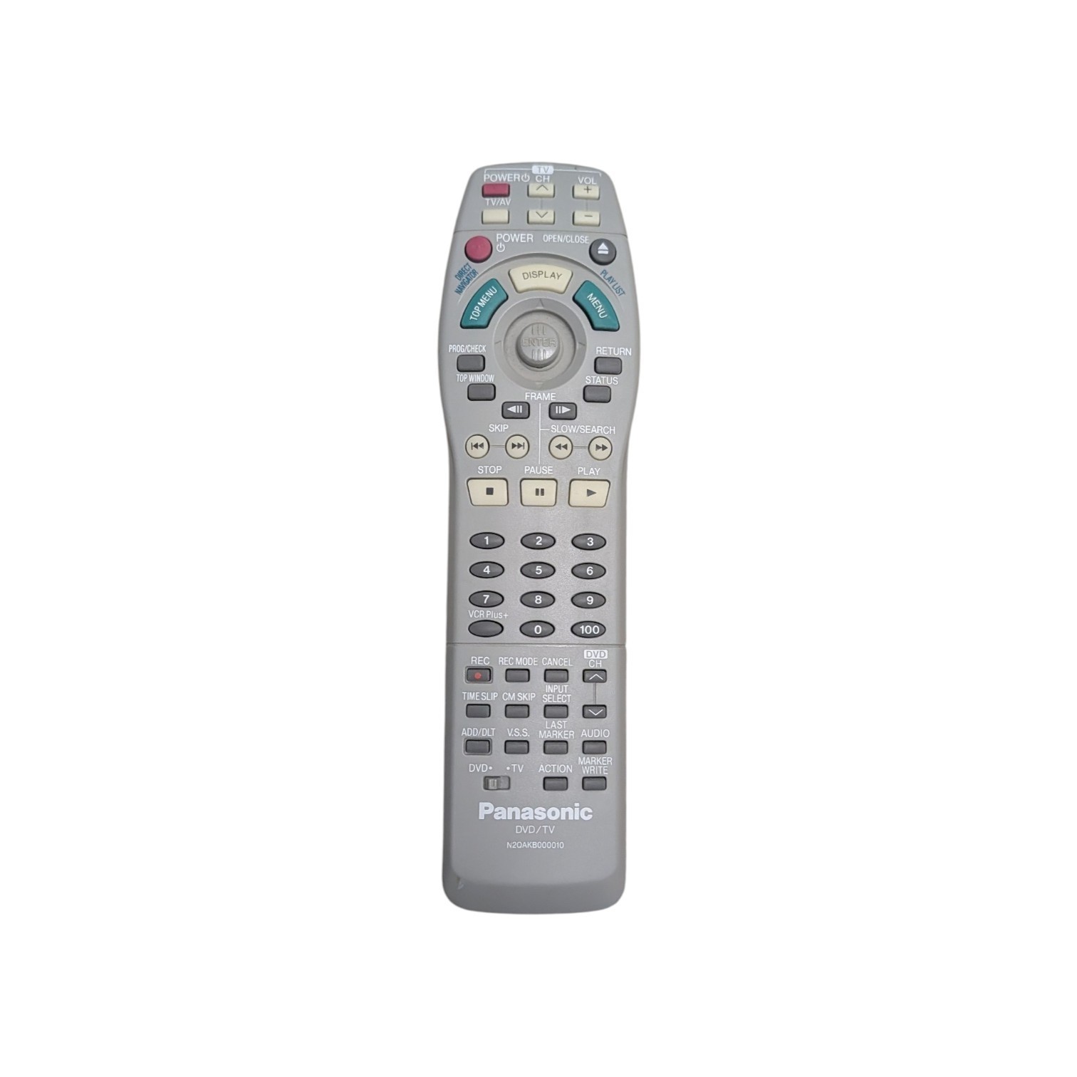 Panasonic DMR-T2020D DVD Recorder Player Tested Remote