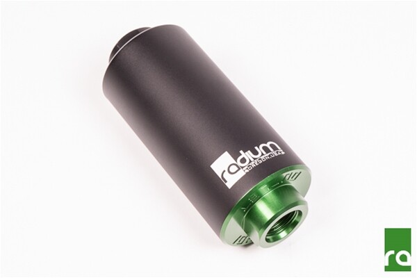 Radium 20-0220-03 10-Micron Stainless Steel High Flow Fuel Filter Kit 10µ