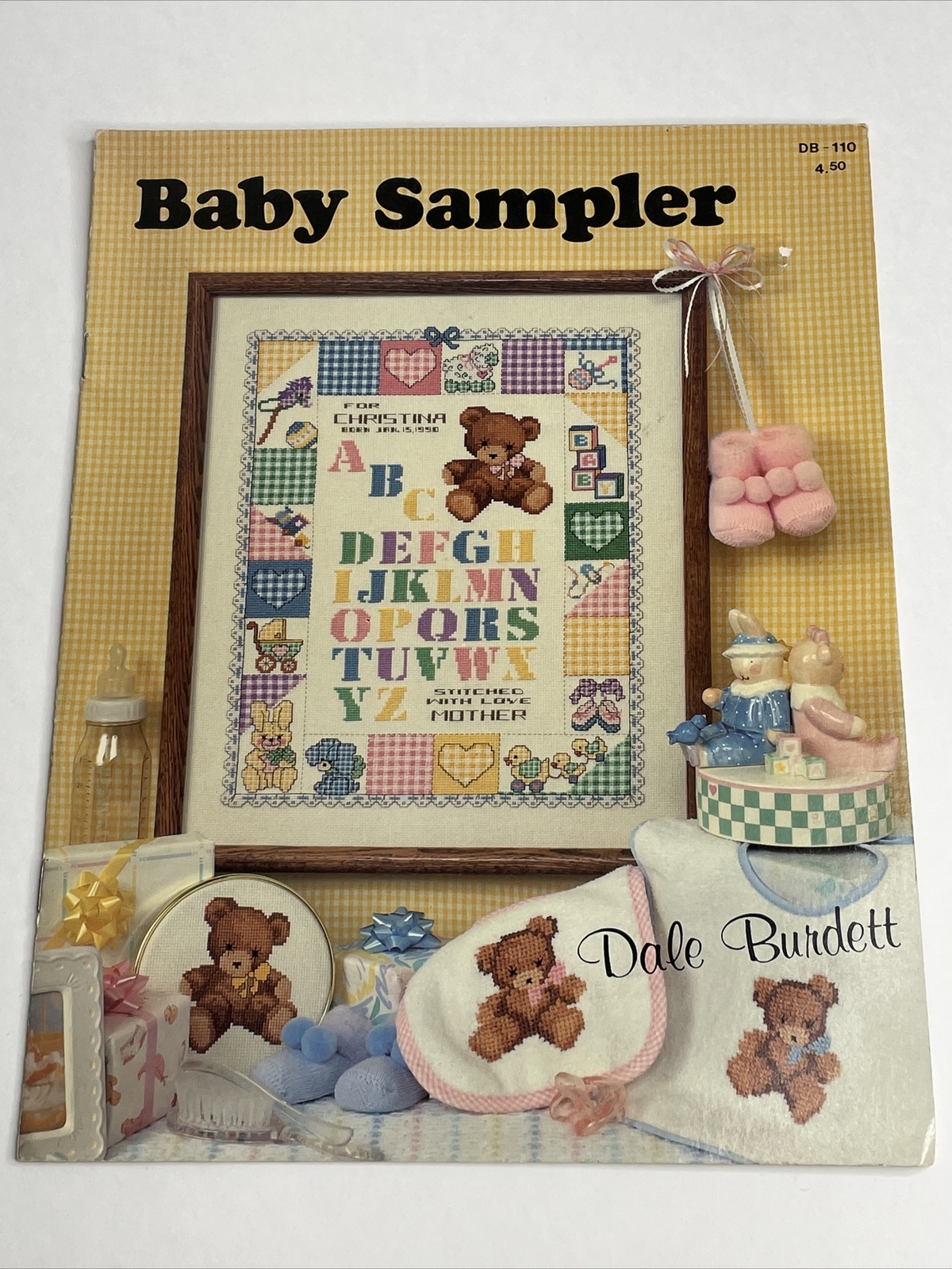 Dale Burdett Baby Sampler  Cross Stitch Pattern #110