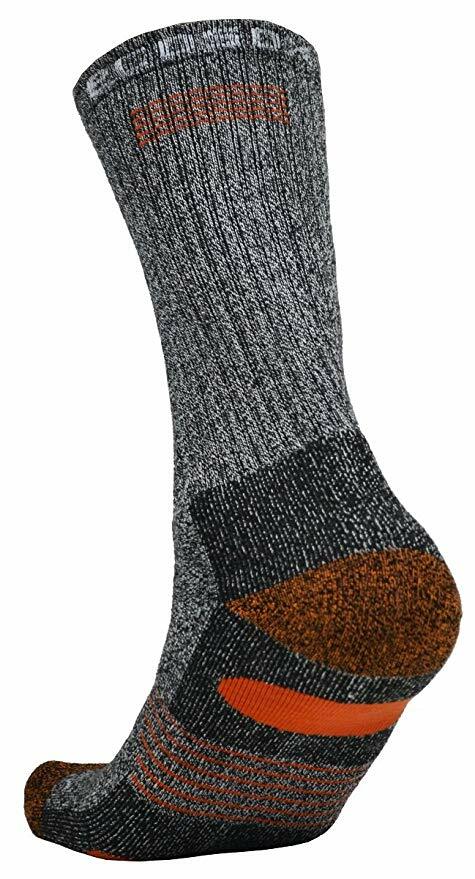 3 pair  ECOSOX Hiking  Socks BAMBOO Odor Resistant  X- Large Blister Free  12-15