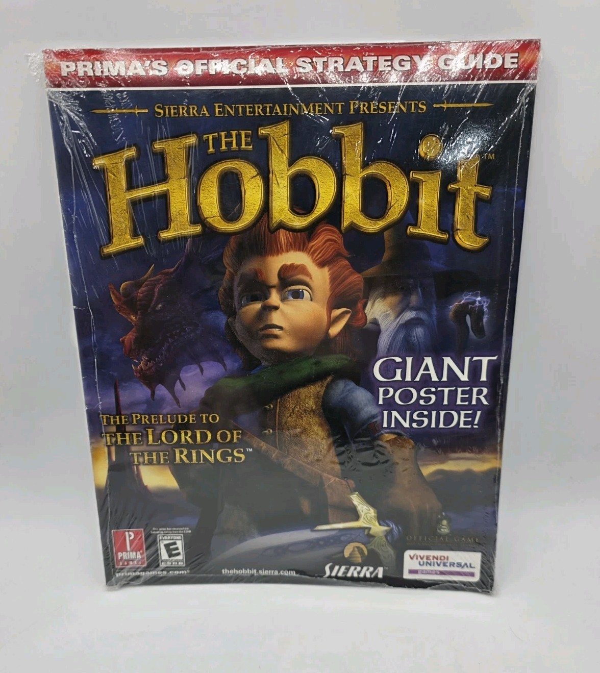 Hobbit Prima Official Strategy Guide Playstation 2 GC Xbox Brand New Vivendi