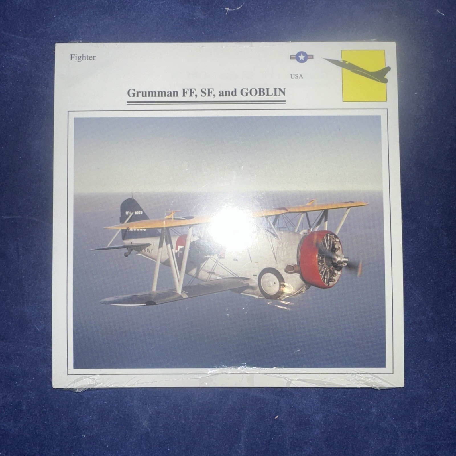 Edito-Service Military War Aircraft Information & Technical Cards - Sealed Pack