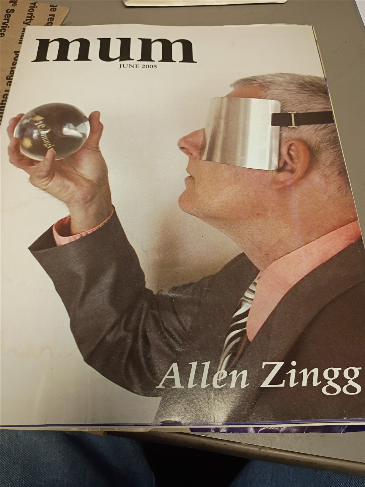 Allen Zingg MUM Society of American Magicians Magazine Issue June 2005 #12