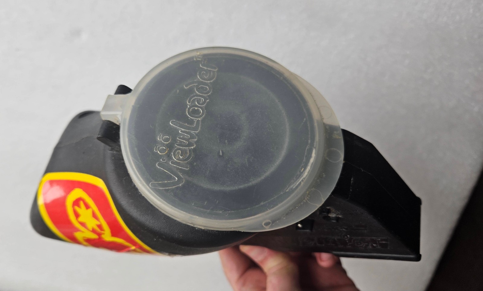 Viewloader Revlution Revvy paintball hopper loader - tested 18V • stickerbombed