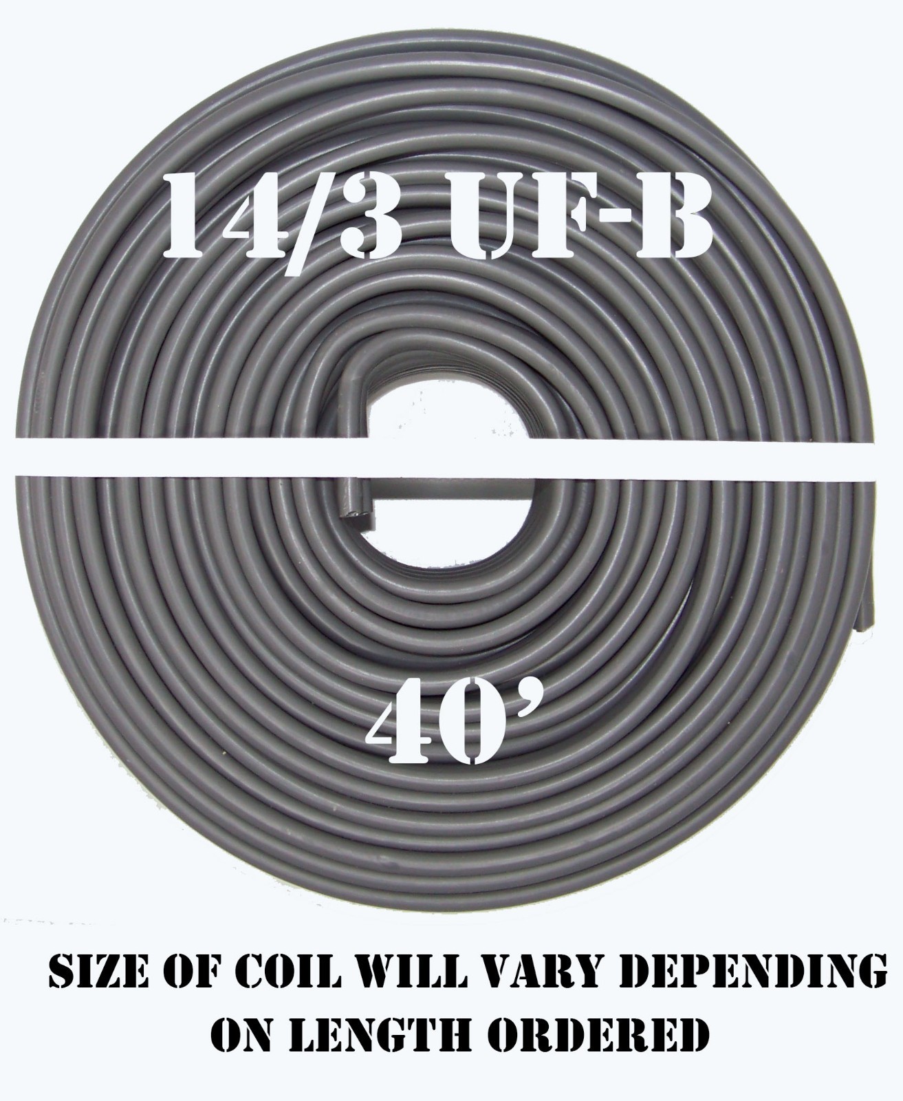 Cable Cabana 14/3 UF-B x 40' Underground Feeder Cable