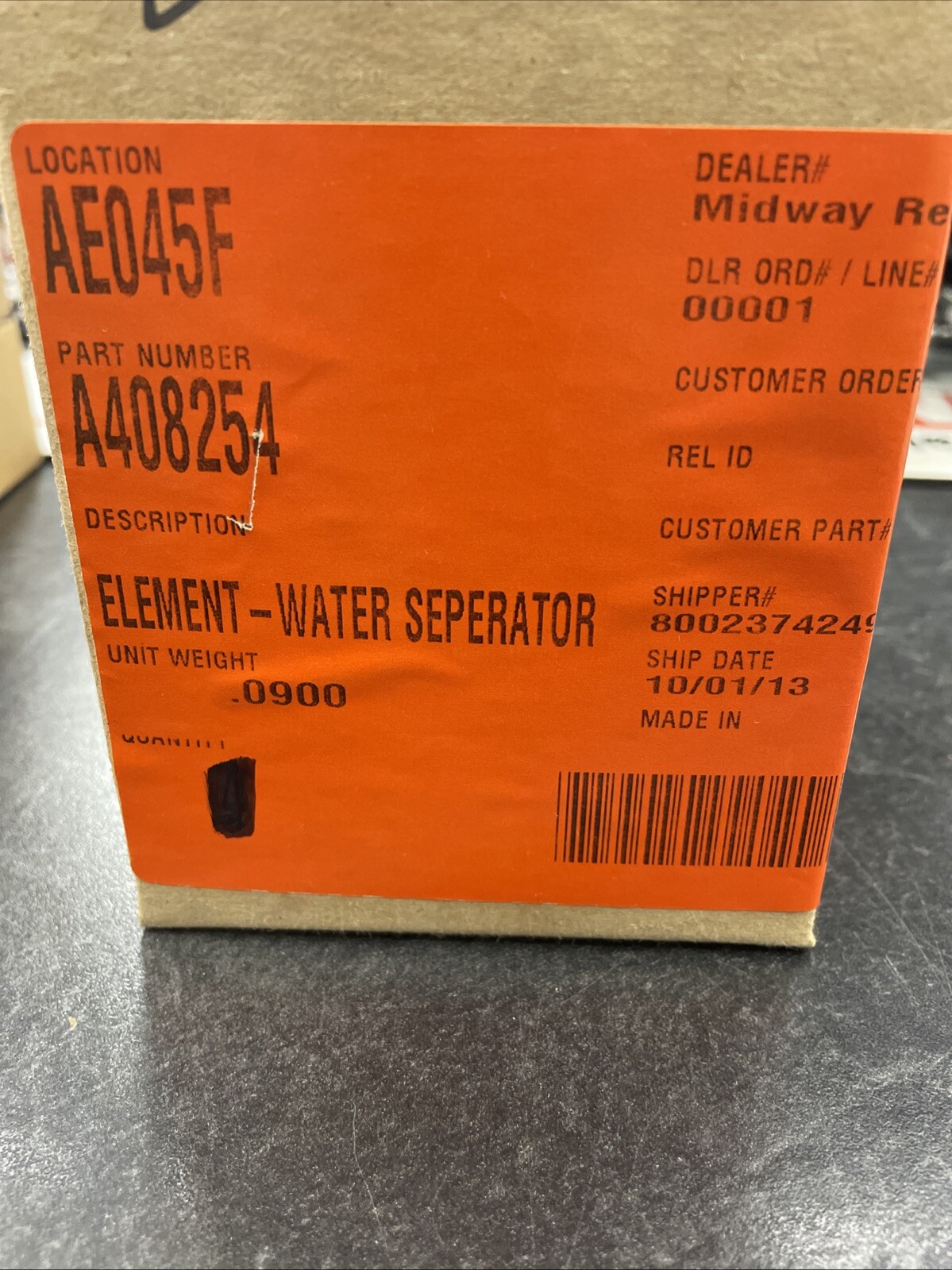 A408254 DOOSAN FILTER FITS DAEWOO SK-02240720A