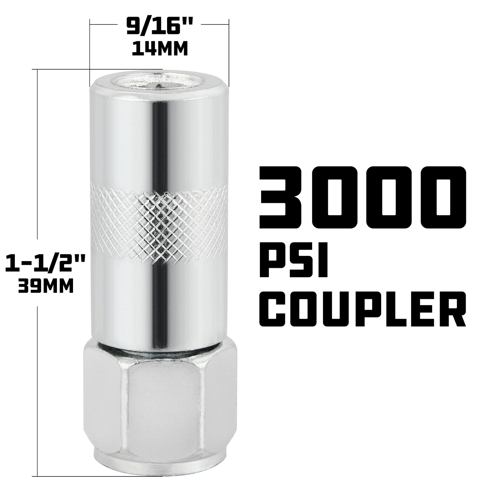 Powerbuilt Grease Gun Coupler - 648760
