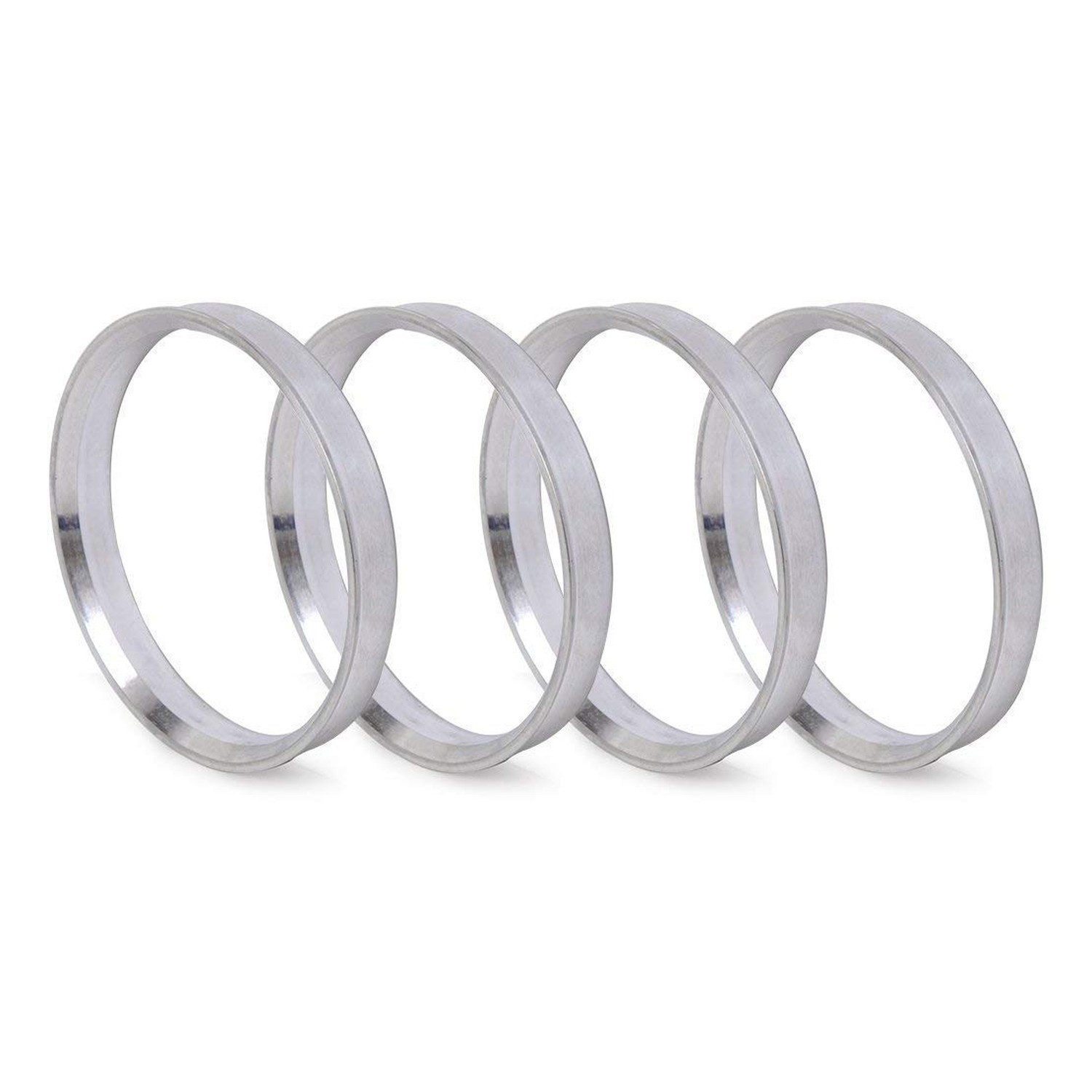 4pc 70.5 to 67.1 Aluminium Wheel Hub Centric Rings 67.1 to 70.5 Hubrings Cent...