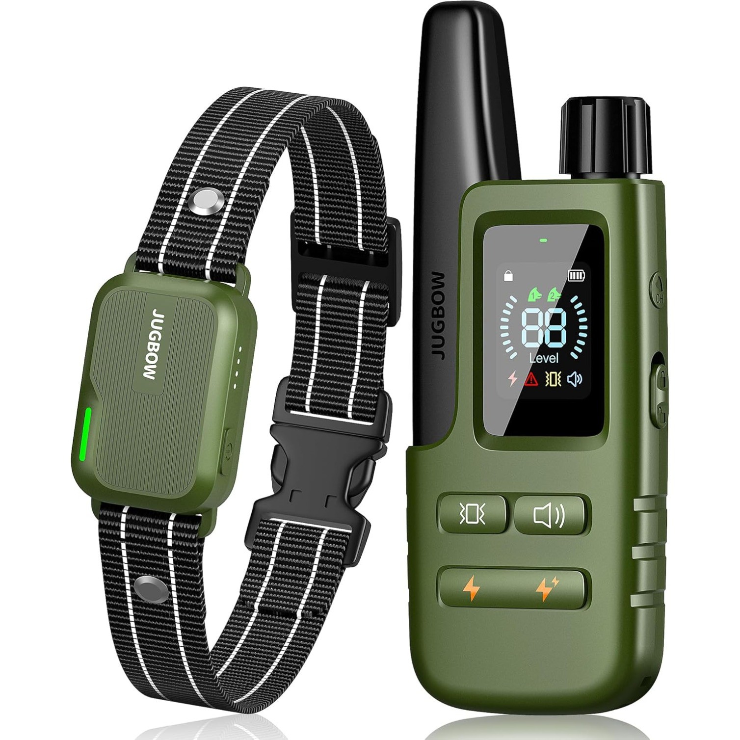 4200FT Dog Training Collar with Remote IPX7 Waterproof with 4 Training Modes