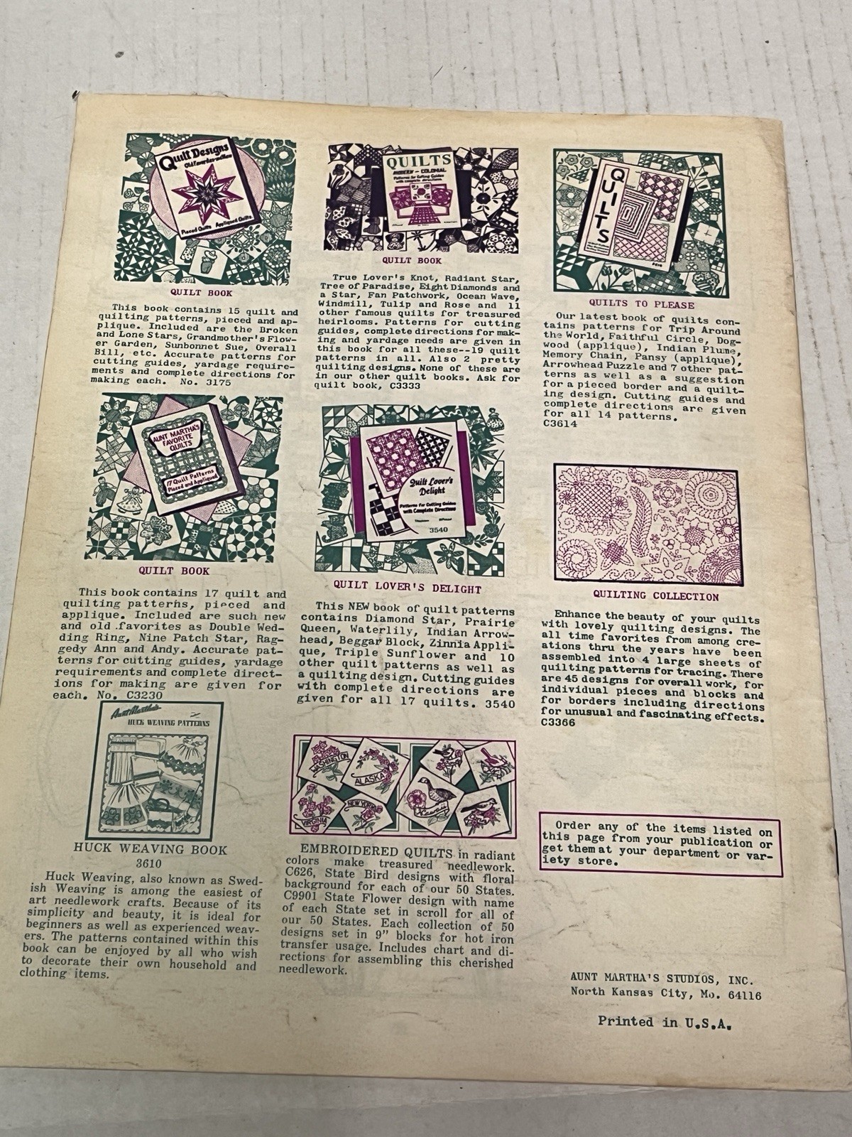 Quilts Modern-Colonial Patterns for Cutting Guides with Complete Directions