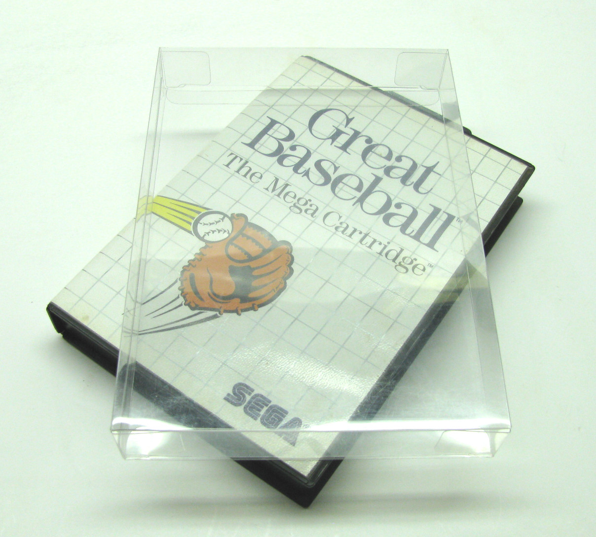 50x SEGA MASTER SYSTEM CIB GAME - CLEAR PROTECTIVE BOX PROTECTOR SLEEVE CASE