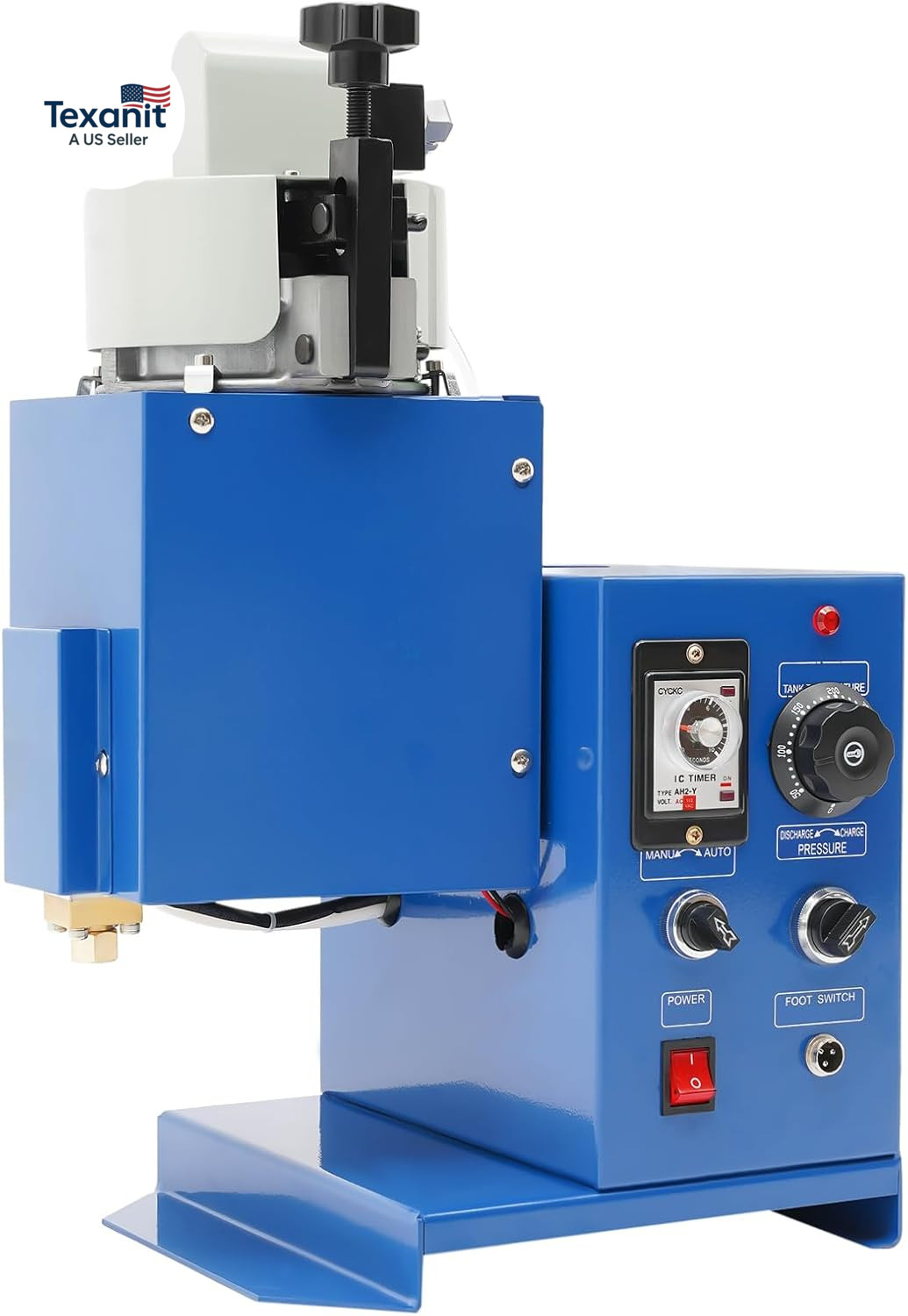800W Glue Dispenser, 110V 10000CPS Hot Melt Glue Machine, 6.61Lbs/H Solvent Capa