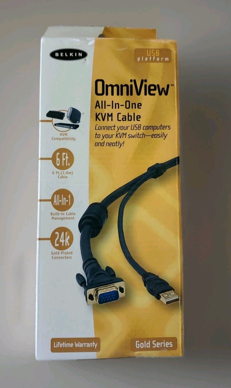 Belkin OmniView USB/VGA Platfrom F3X1952-06-GLD