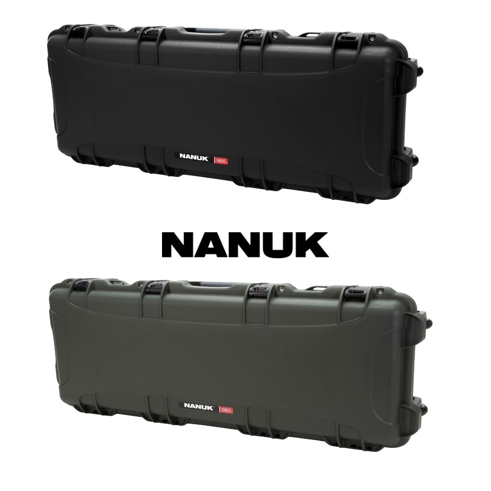 Nanuk 990 47" Tactical Rifle/Shotgun Polymer Case w/Foam ⭐Choose Your Color⭐