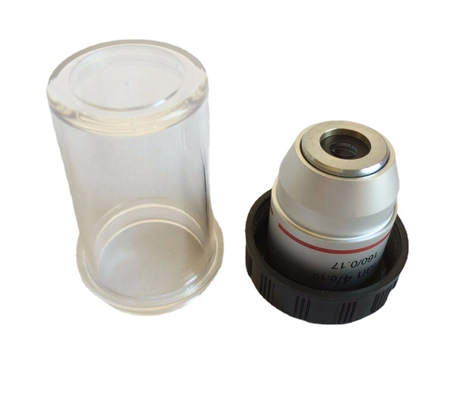 Biological Microscope 195 4x Plan Achromatic Objective Lens FotoHigh