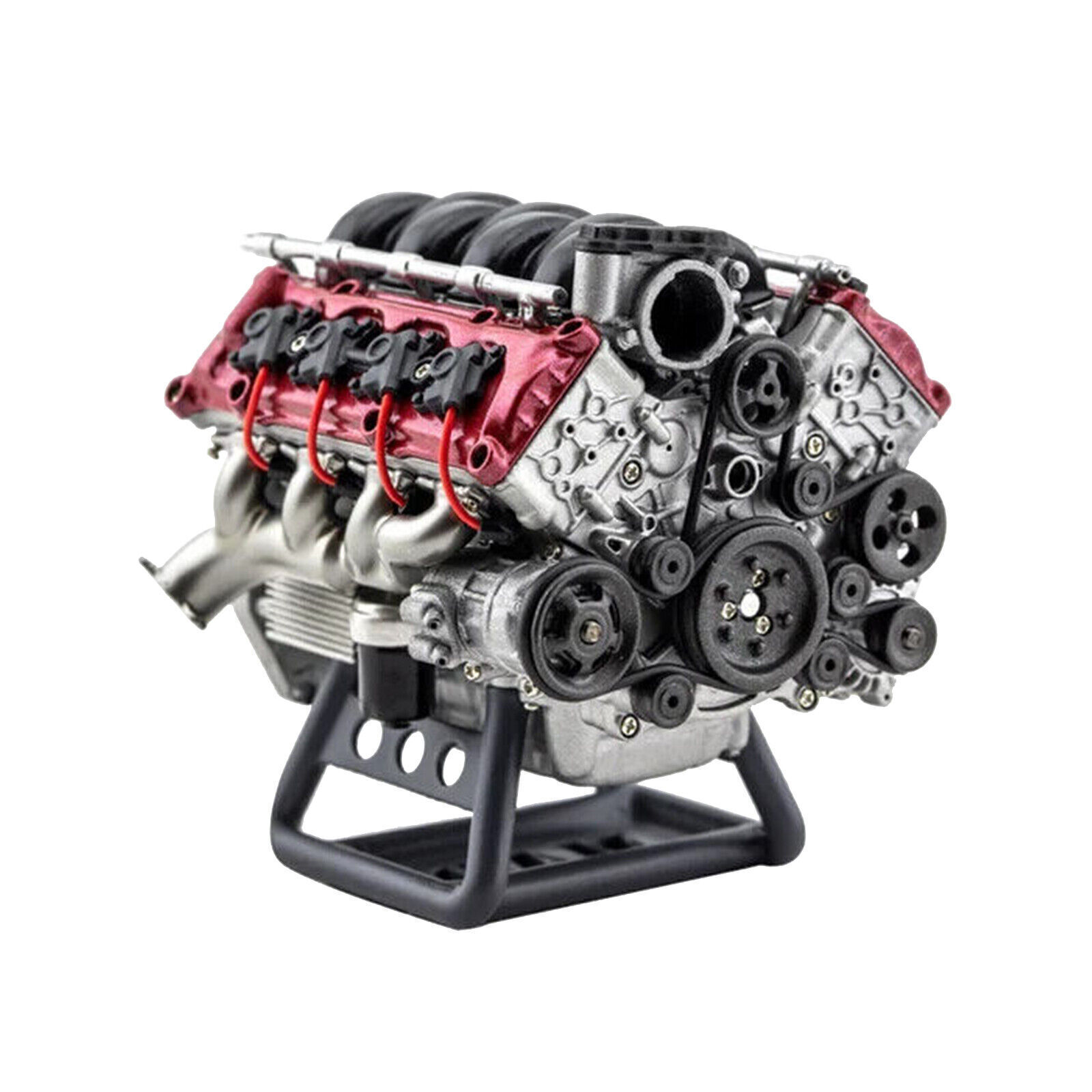 For V8 Combustion Engine Model Building Kits Internal DIY Hobby V8 Engine Model