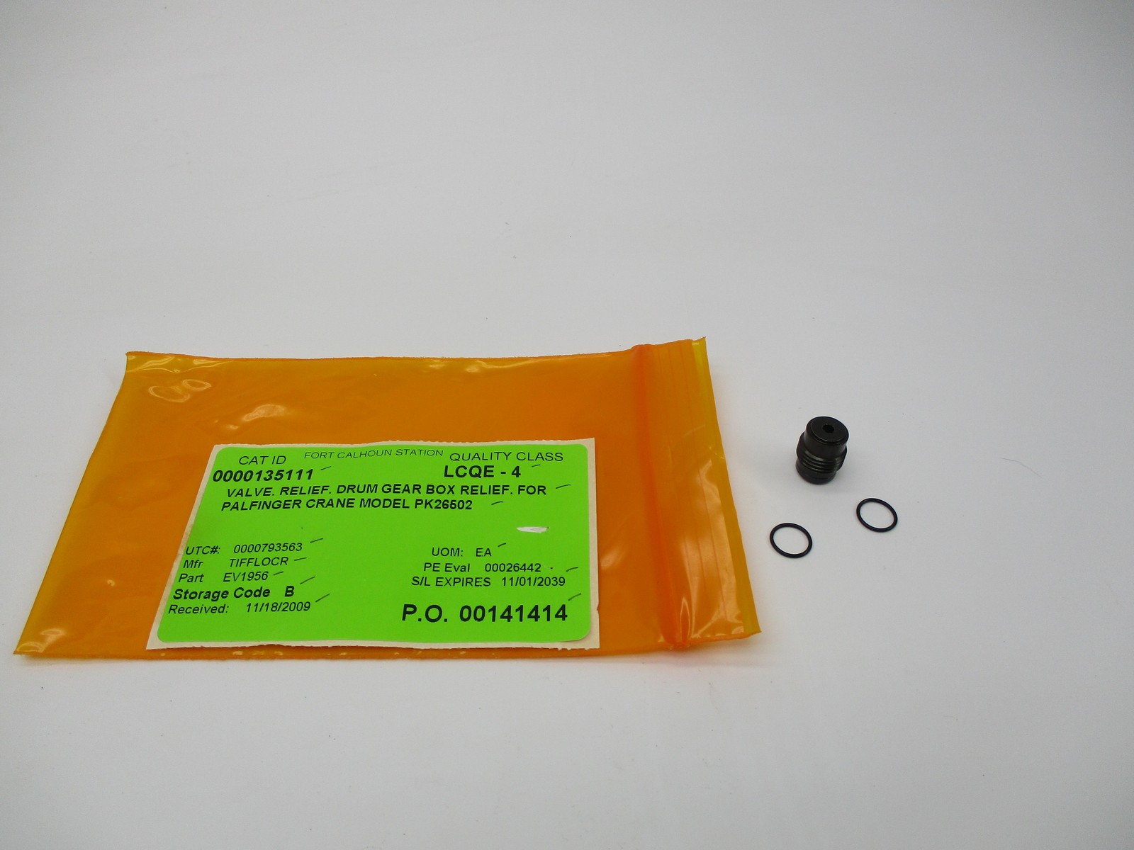 TIFFLOCR EV1956 VALVE RELIEF NSNP