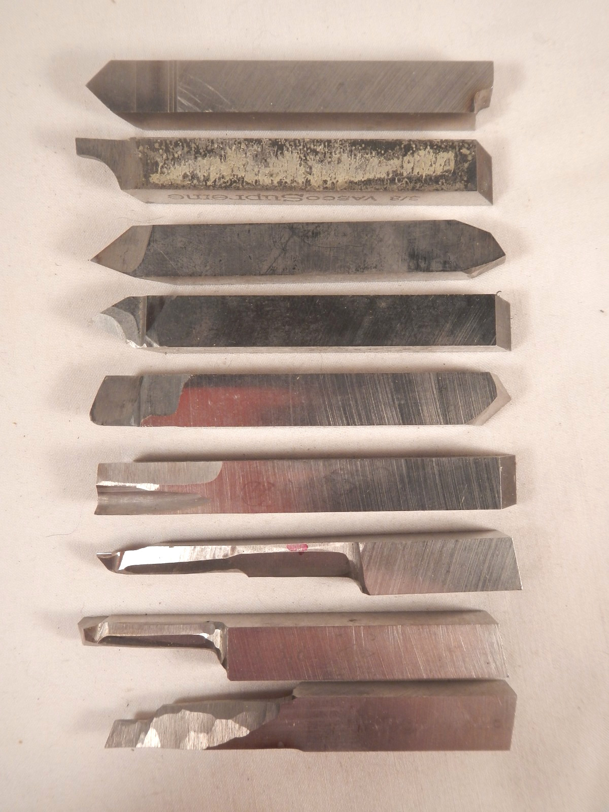 Assorted Lot of (9) 3/8" Lathe Bits (M3)
