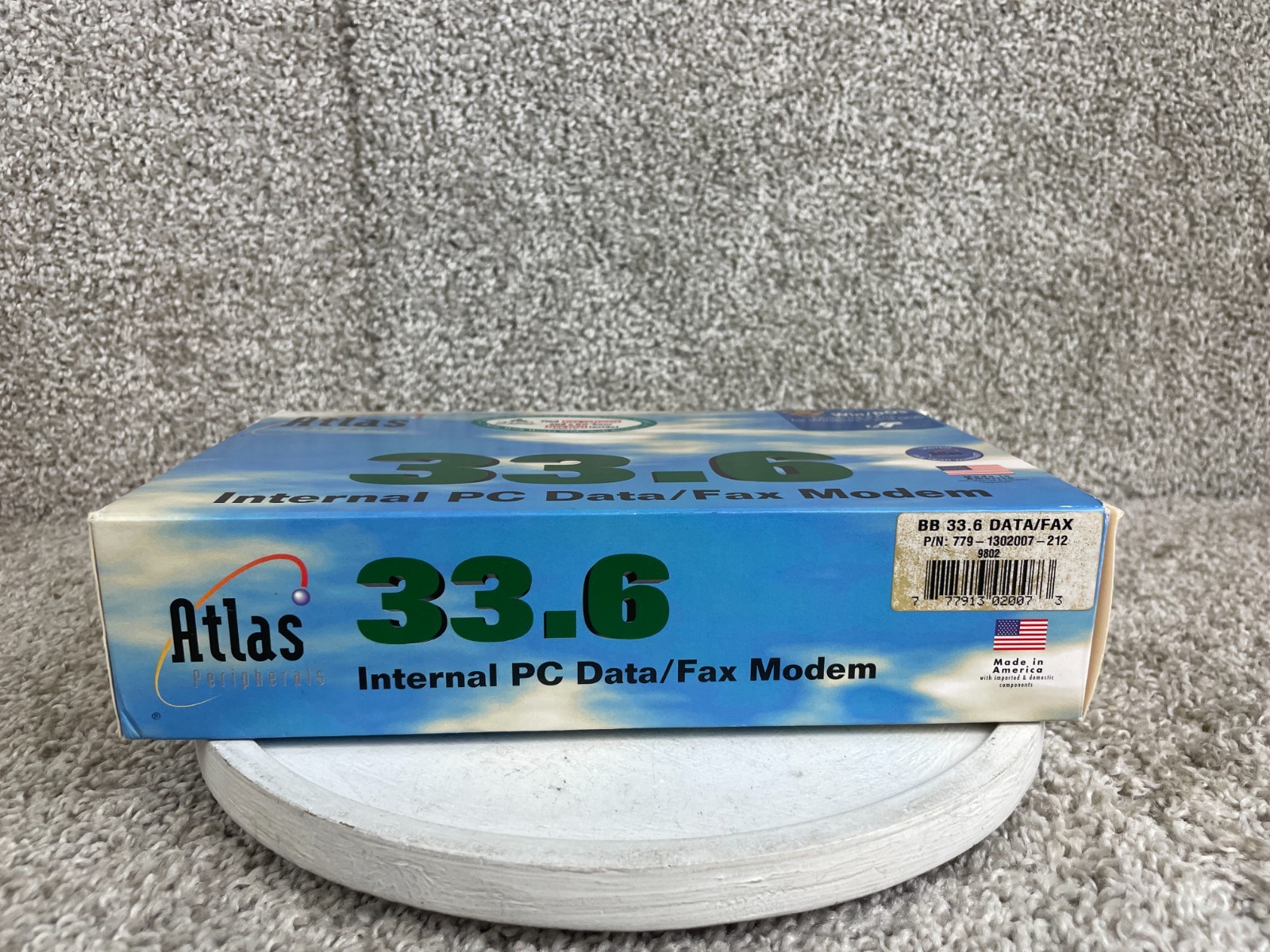 Vintage Atlas Peripherals 33.6 Internal PC Data/Fax Modem
