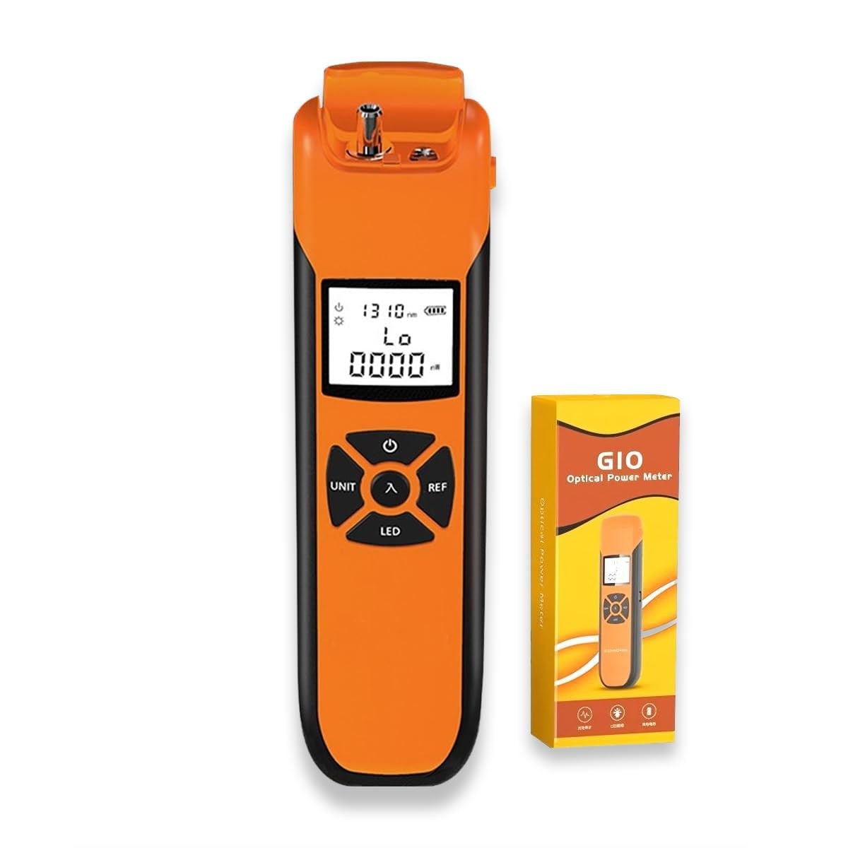 TRYLINSTY Optical Power 3.5 cm (W) x 12.57 (L) x 1.6 (H), Black&Orange