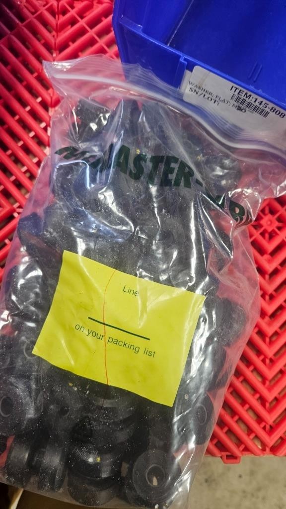 New McMaster 6309K32 Vibration Dampening Grommet Clamp 3/8" Bolt