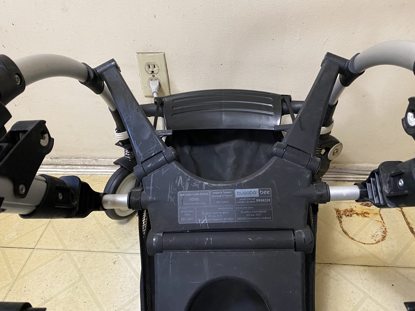 Bugaboo Bee Stroller￼ Chassis In Good Condition