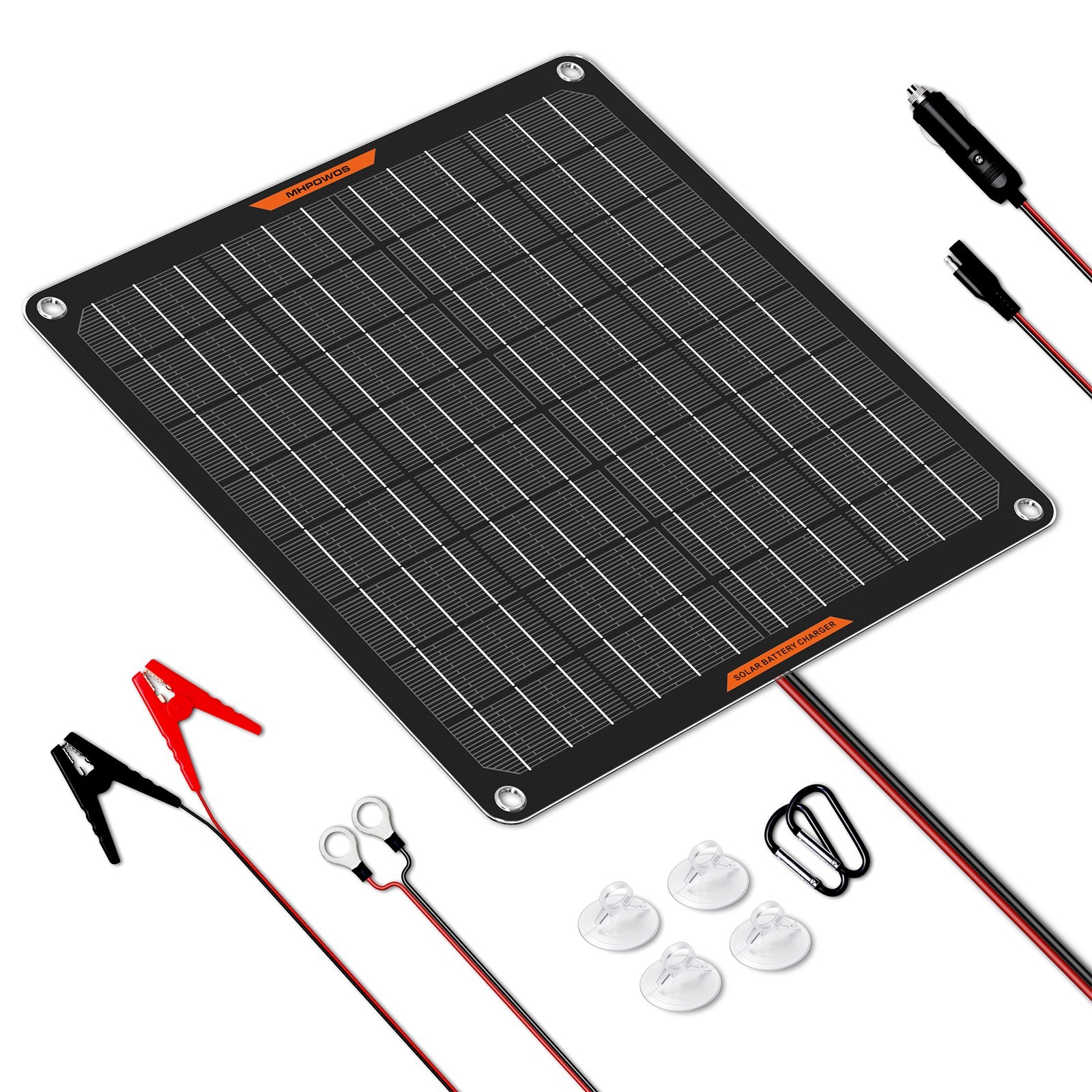 Auto Solar Battery charger 10 Watt 12V Trickle Charger IP67 Waterproof Car Motor