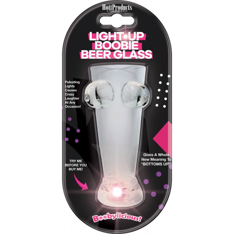 Hott Products Light Up Boobie Beer Glass Hp-Htp2868 Novelty Party Favor