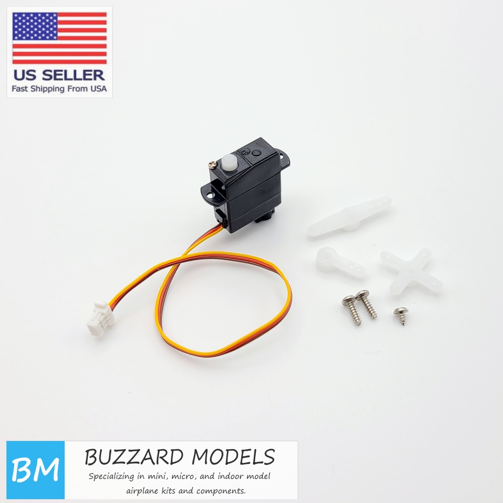 BM5330S 1.9g Ultra Micro Nano Digital Servo JST-SH 1.00mm pitch Micro RC 5330